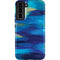 Etta Vee Ocean Blue Brush Stroke Galaxy S22 Plus Pro Case