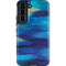 Etta Vee Ocean Blue Brush Stroke Galaxy S22 Pro Case
