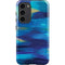 Etta Vee Ocean Blue Brush Stroke Galaxy S23 Plus Pro Case