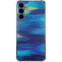 Ocean Blue Brush Stroke by Etta Vee Galaxy S24 Clear Case