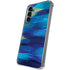 Ocean Blue Brush Stroke by Etta Vee Galaxy S24 Plus Clear Case
