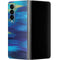 Etta Vee Ocean Blue Brush Stroke Galaxy Z Fold4 5G Skin