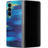 Etta Vee Ocean Blue Brush Stroke Galaxy Z Fold4 5G Skin