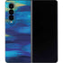 Etta Vee Ocean Blue Brush Stroke Galaxy Z Fold4 5G Skin