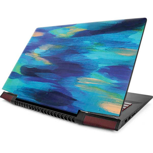 Etta Vee Ocean Blue Brush Stroke Lenovo IdeaPad Skin