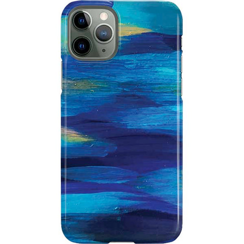Etta Vee Ocean Blue Brush Stroke iPhone 11 Pro Lite Case