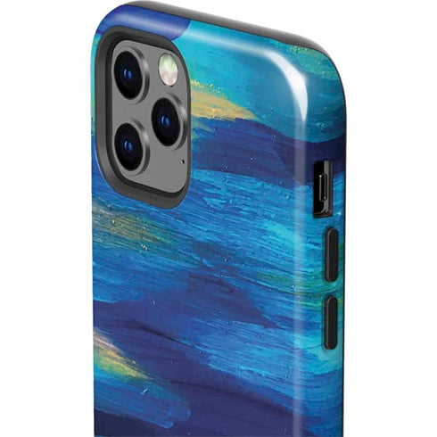 Etta Vee Ocean Blue Brush Stroke iPhone 12 Pro Max Impact Case