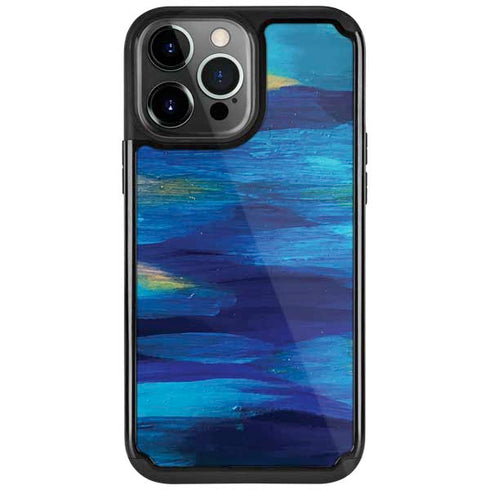 Etta Vee Ocean Blue Brush Stroke iPhone 13 Pro Cargo Case