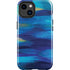 Ocean Blue Brush Stroke by Etta Vee iPhone 15 Plus Impact Case