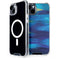 Ocean Blue Brush Stroke by Etta Vee iPhone 15 MagSafe Case