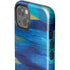 Etta Vee Ocean Blue Brush Stroke iPhone 14 Impact Case