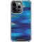 Etta Vee Ocean Blue Brush Stroke iPhone 14 Pro Clear Case