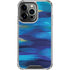 Ocean Blue Brush Stroke by Etta Vee iPhone 15 Pro Clear Case