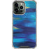 Ocean Blue Brush Stroke by Etta Vee iPhone 15 Pro Max Clear Case