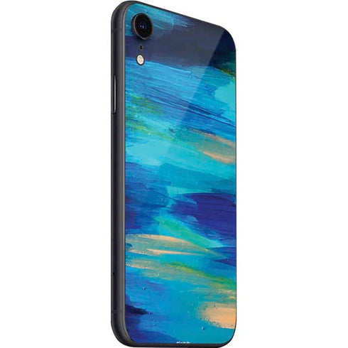 Etta Vee Ocean Blue Brush Stroke iPhone SE (2nd & 3rd Gen) Skin