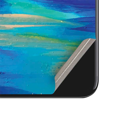 Etta Vee Ocean Blue Brush Stroke iPhone SE (2nd & 3rd Gen) Skin