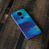 Etta Vee Ocean Blue Brush Stroke Moto E5 Plus Skin