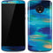 Etta Vee Ocean Blue Brush Stroke Moto G6 Skin