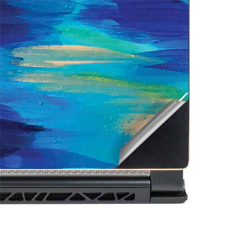 Etta Vee Ocean Blue Brush Stroke MSI GS65 Stealth Laptop Skin