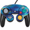 Etta Vee Ocean Blue Brush Stroke Nintendo GameCube Controller Skin