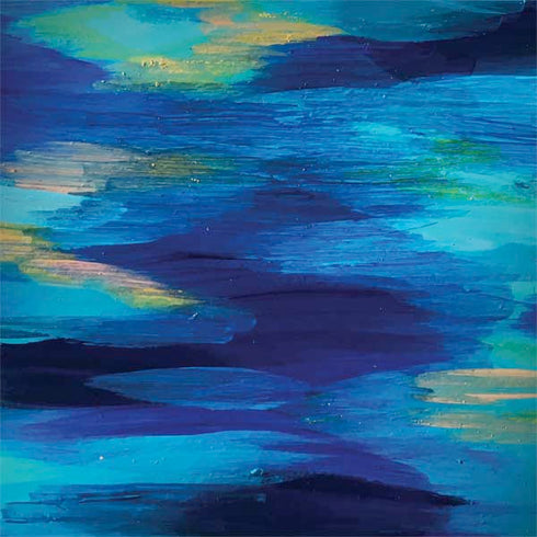 Etta Vee Ocean Blue Brush Stroke Notebook 9 Pro 13in (2017) Skin