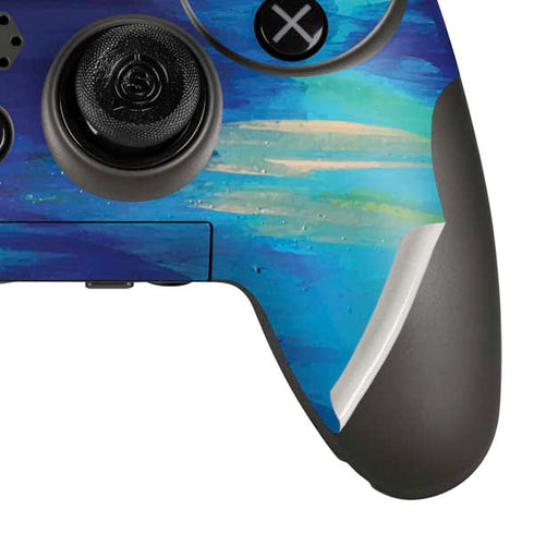 Etta Vee Ocean Blue Brush Stroke PlayStation Scuf Vantage 2 Controller Skin
