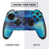 Etta Vee Ocean Blue Brush Stroke PlayStation Scuf Vantage 2 Controller Skin
