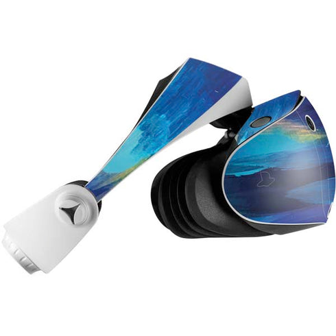 Etta Vee Ocean Blue Brush Stroke PlayStation VR2 Skin