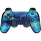 Etta Vee Ocean Blue Brush Stroke PS3 Dual Shock wireless controller Skin