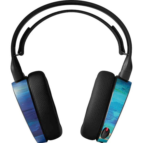 Etta Vee Ocean Blue Brush Stroke SteelSeries Arctis 3 Skin