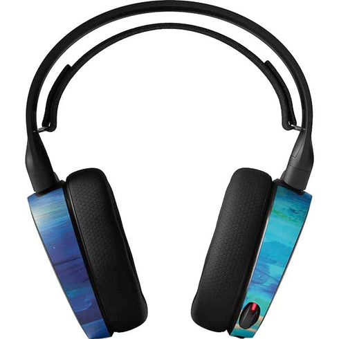 Etta Vee Ocean Blue Brush Stroke SteelSeries Arctis 5 Skin