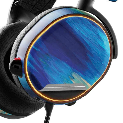 Etta Vee Ocean Blue Brush Stroke SteelSeries Arctis 5 Skin