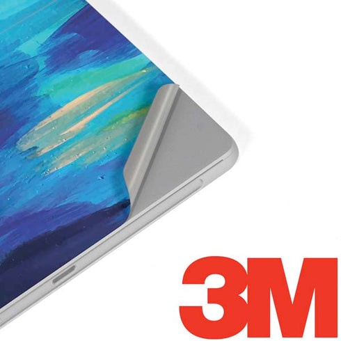 Etta Vee Ocean Blue Brush Stroke Surface Go Skin