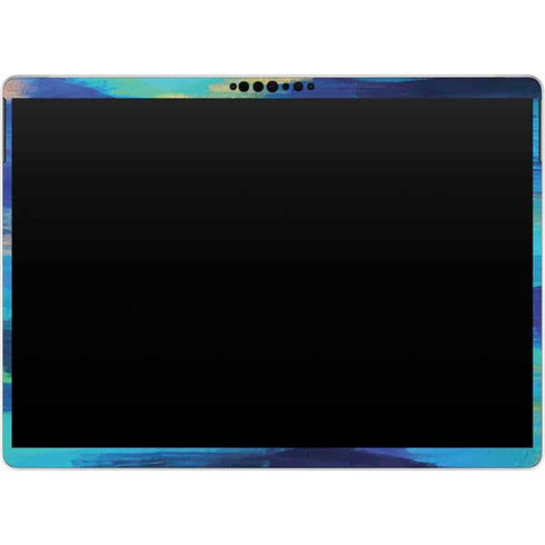 Etta Vee Ocean Blue Brush Stroke Surface Pro 8 Skin