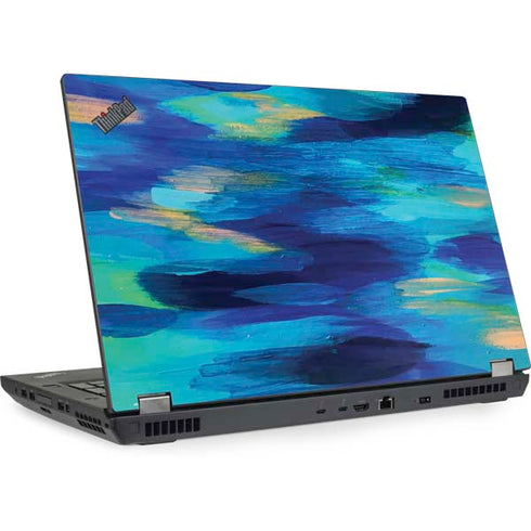 Etta Vee Ocean Blue Brush Stroke Lenovo ThinkPad Skin