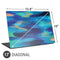Etta Vee Ocean Blue Brush Stroke Universal Laptop 17in (13.8 x 10in) Skin