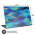 Etta Vee Ocean Blue Brush Stroke Universal Laptop 17in (13.8 x 10in) Skin