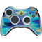 Etta Vee Ocean Blue Brush Stroke Xbox 360 Wireless Controller Skin
