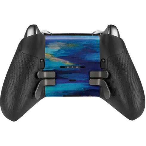 Etta Vee Ocean Blue Brush Stroke Xbox Elite Wireless Controller Series 2 Skin