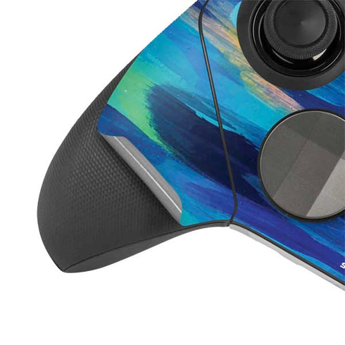 Etta Vee Ocean Blue Brush Stroke Xbox Elite Wireless Controller Series 2 Skin
