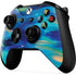Etta Vee Ocean Blue Brush Stroke Xbox One X Controller Skin