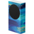 Etta Vee Ocean Blue Brush Stroke Xbox Series S Console Skin