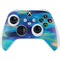 Etta Vee Ocean Blue Brush Stroke Xbox Series S Controller Skin