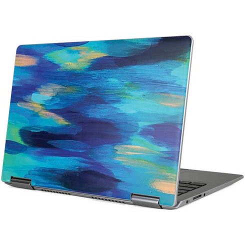 Etta Vee Ocean Blue Brush Stroke Yoga 710 14in Skin