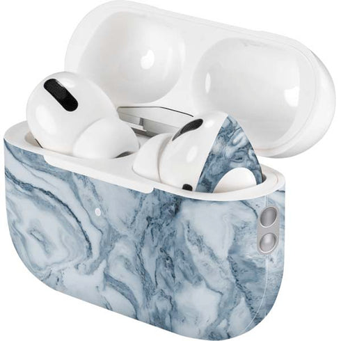Ocean Blue Marble AirPods Pro 2nd Gen Skin