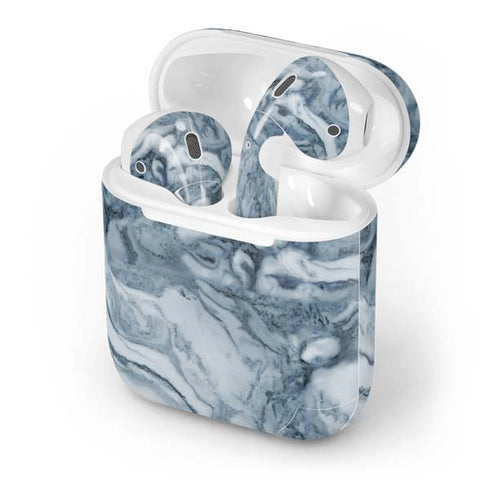 Ocean Blue Marble Apple AirPods Skin
