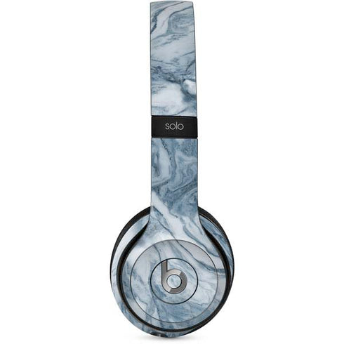 Ocean Blue Marble Beats Solo 2 Wired Skin