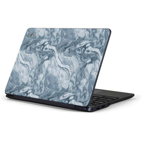 Ocean Blue Marble Samsung Chromebook Skin