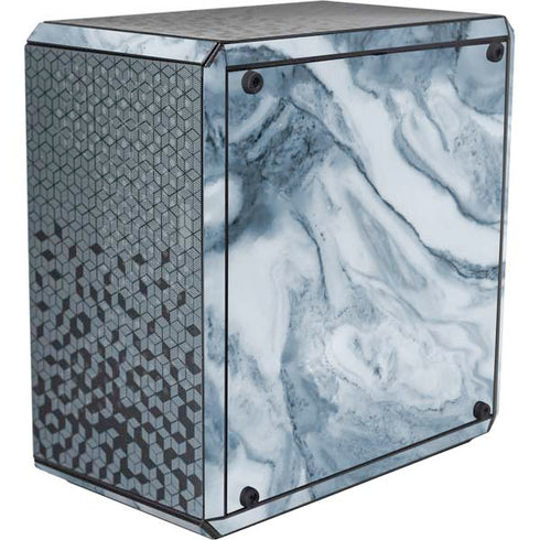 Ocean Blue Marble Cooler Master MasterBox Q300L Mini Tower Skin