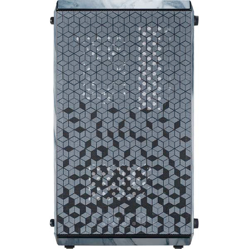 Ocean Blue Marble Cooler Master MasterBox Q300L Mini Tower Skin